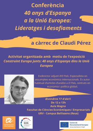 Cartell conferència CDE
