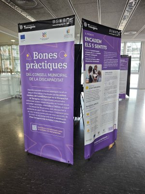Exposició "Bones pràctiques del Consell Municipal de la Discapacitat"