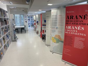 Exposició "Aranès, l'occità de Catalunya al CRAI seu Baix Penedès"