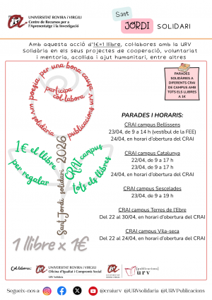 Sant Jordi Solidari 2026